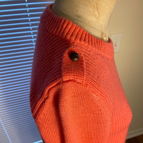 Adorable Coral J. Crew sweater - Picture 2 of 5